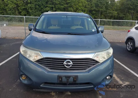 2013 Nissan Quest Sv из США, поврежденный, VIN JN8AE2KP7D9066658